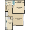1 Bedroom Ranch